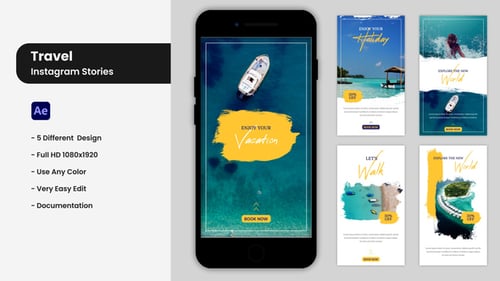 Travel - Instagram stories