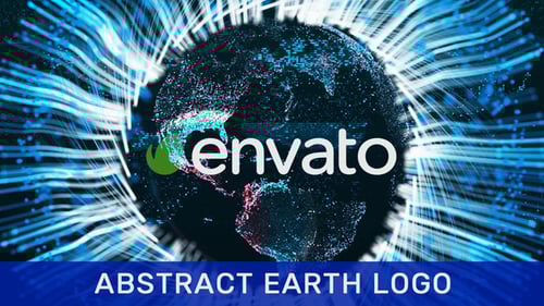 Abstract Earth Logo