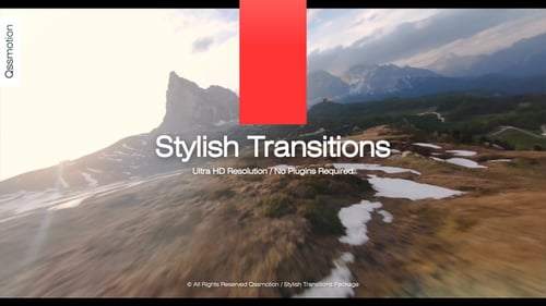 Dynamic Modern Geometric Video Transitions Pack