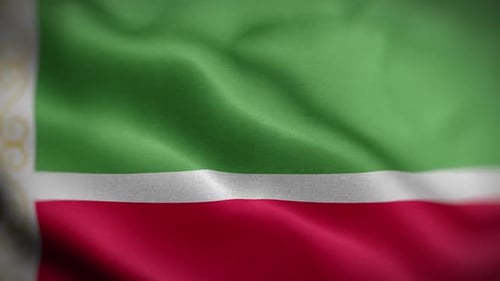 Realistic Waving Flag Animated Background