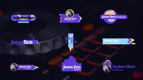 Podcast Title Visualizers for Premiere Pro