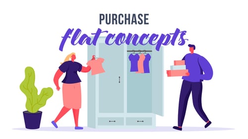 Purchase - Flat Concept