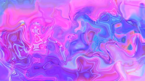 Abstract Liquid Wavy Gradient Background in Purple and Pink
