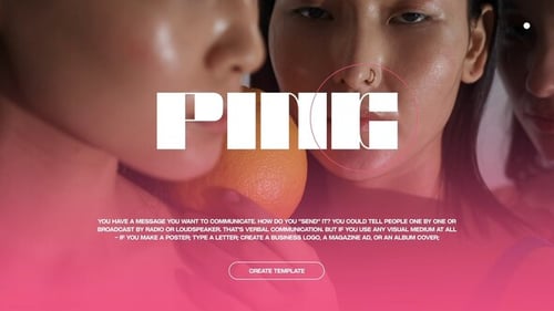 Bold Geometric Motion Graphics Intro