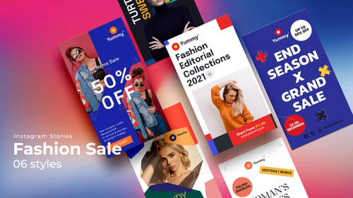 Modern Fashion Sale Instagram Stories Promotion