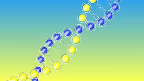 DNA Ukraine Molecule Macro Atom Cell Serum Liquid Cream Collagen Able to Loop Seamless