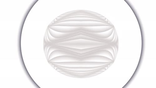 Abstract White Colorful Glowing Circle Background