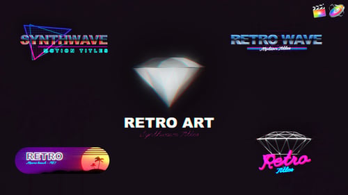 Títulos retrô dos anos 80