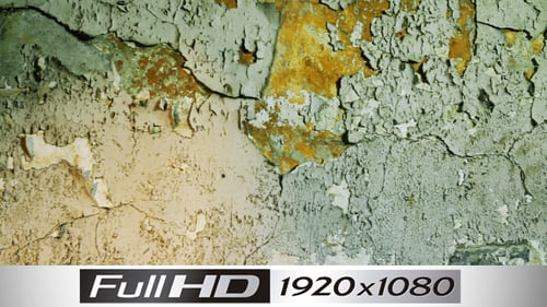 Flaking Paint on an Old Textured Wall