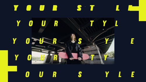 Dynamic Urban Action Intro with Kinetic Typography