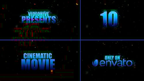 Кинематографическая трейлер с обратным отсчетом