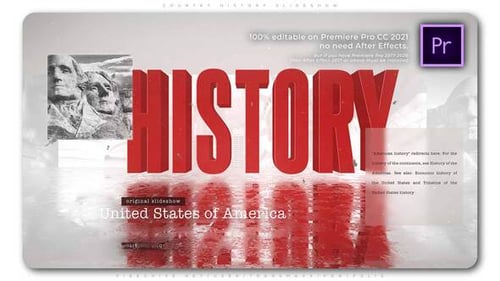 Presentación de diapositivas de la historia del país