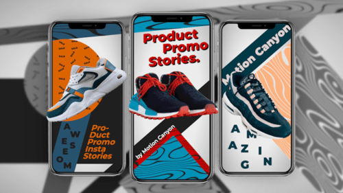 Dynamic Product Promo Stories Template for Social Media