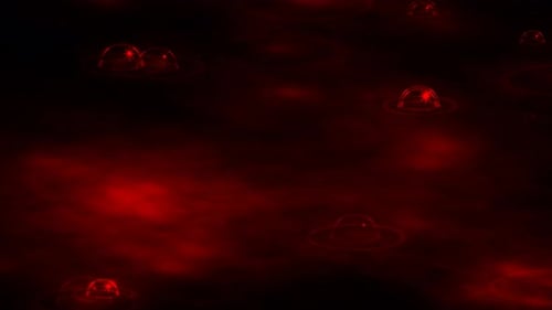 Rote Bubbles