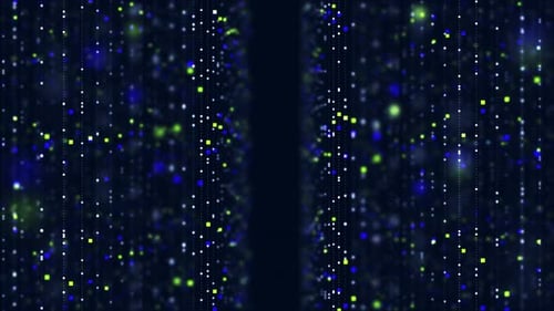Futuristischer 4K-Data-Hintergrund - Loopable