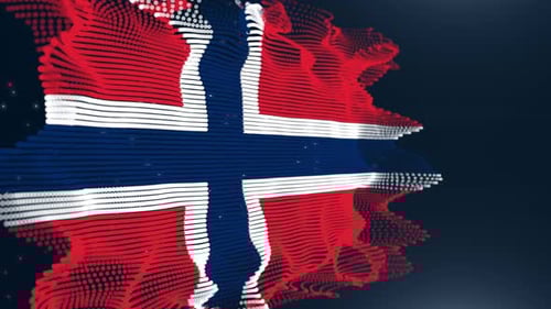 Norway Particle Flag