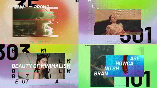 Fashion Promo // Liquid Glitch