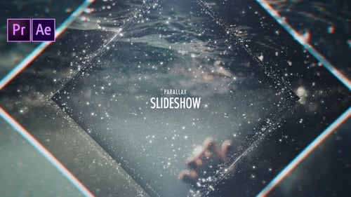 Elegant Photo Slideshow with Sparkling Parallax Transitions