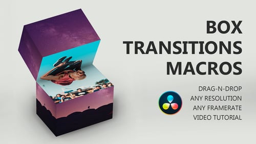 Box Transitions for DaVinci Resolve