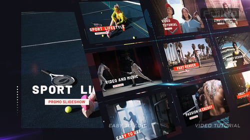 Dynamisches Sport-Intro