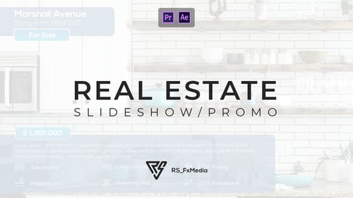 Clean Real Estate Slideshow | MOGRT