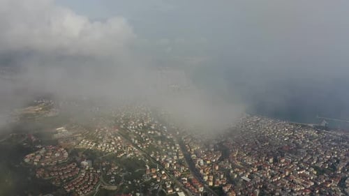 Clouds Over the Turkish City