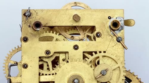 Horloge mécanique vintage antique