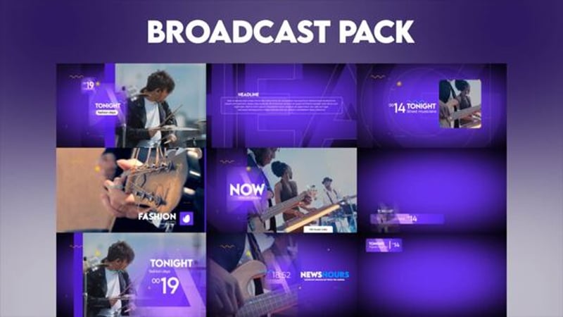 Broadcast Templates - Editable Video Templates - Envato