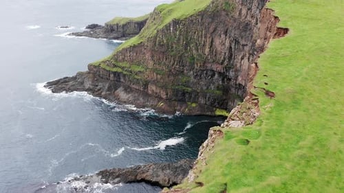 Wild Shoreline Luftaufnahme