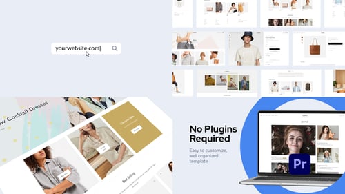 Modern Digital Website Business Presentation