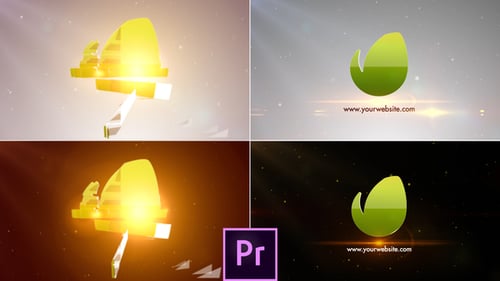 Simple Clean Logo - Premiere Pro
