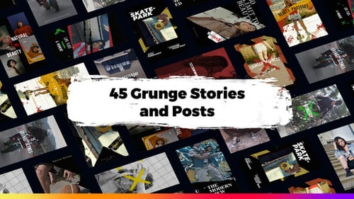 45 Grunge Instagram Stories and Reels