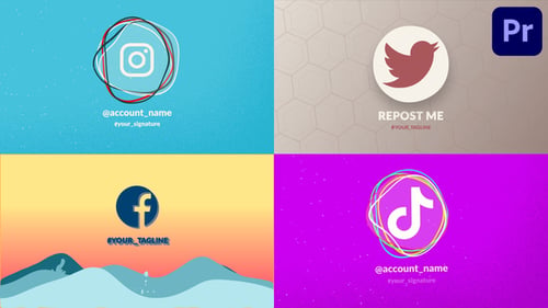 Splash Logo Pack | Premiere Pro MOGRT