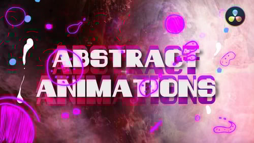 Abstract Animations Pack 01 | DaVinci Resolve