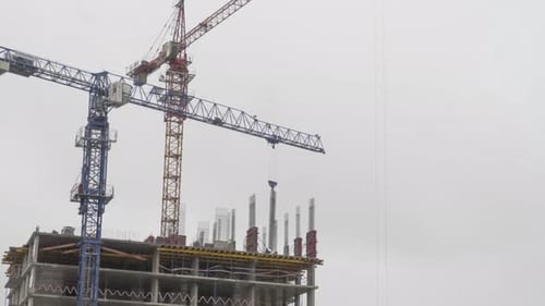 Time Lapse Construction of Building