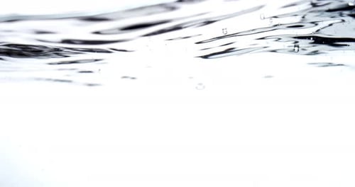 Abstract Water with Bubbles