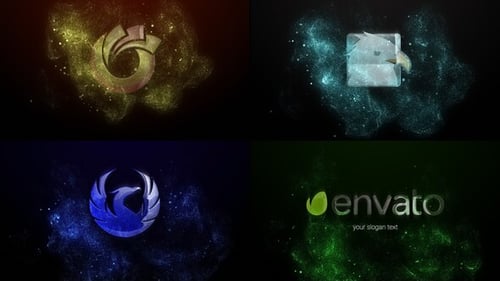 Elegant Particle Logo