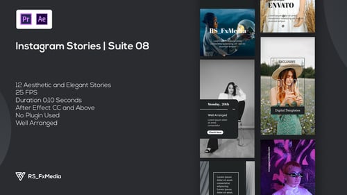 Instagram Stories | Dynamic Plain | Suite 08 | MOGRT