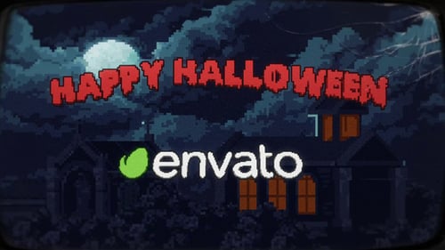 8-bit Halloween Wishes