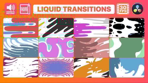 Liquid Motion Transitions | DaVinci Resolve