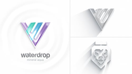 Clean Minimal Logo and Text Reveal