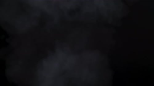 Abstract Smoke Animation on Dark Background