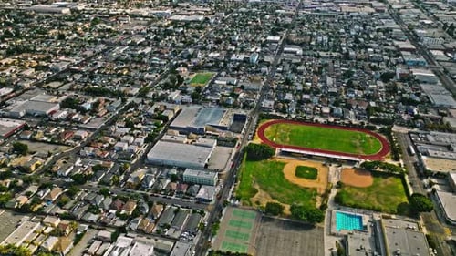 Pasadena Neighborhood Northeast of Downtown Los Angeles
