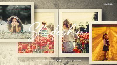 Photo Slideshow Frame - Free After Effects Template | Mixkit