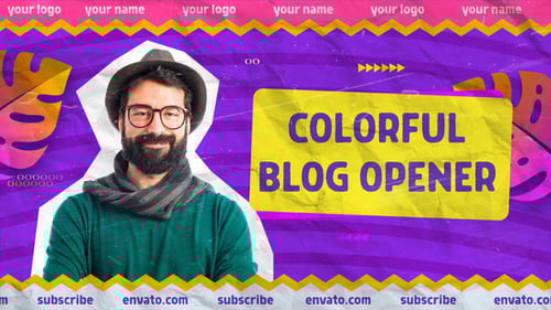 Colorful Blog Opener