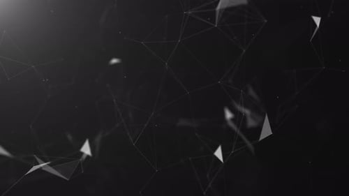 Abstract Plexus Digital Network Background Animation