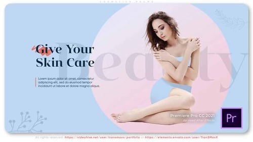 Elegant Skincare and Cosmetics Product Showcase