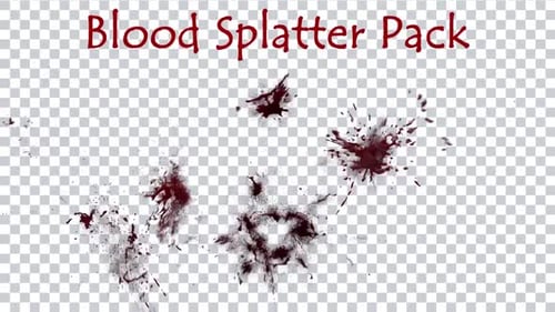 Dynamic Blood Splatter Effects for Intense Visuals
