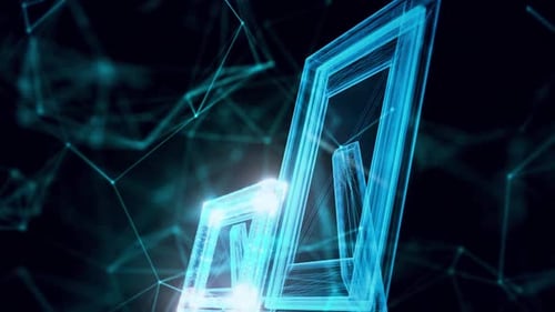 Cadres Photo Hologramme Gros Plan Hd