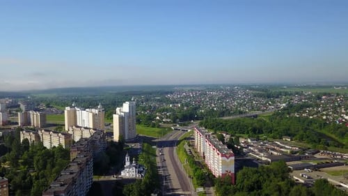 City Vitebsk. Prospect Chernyakhovsky 12